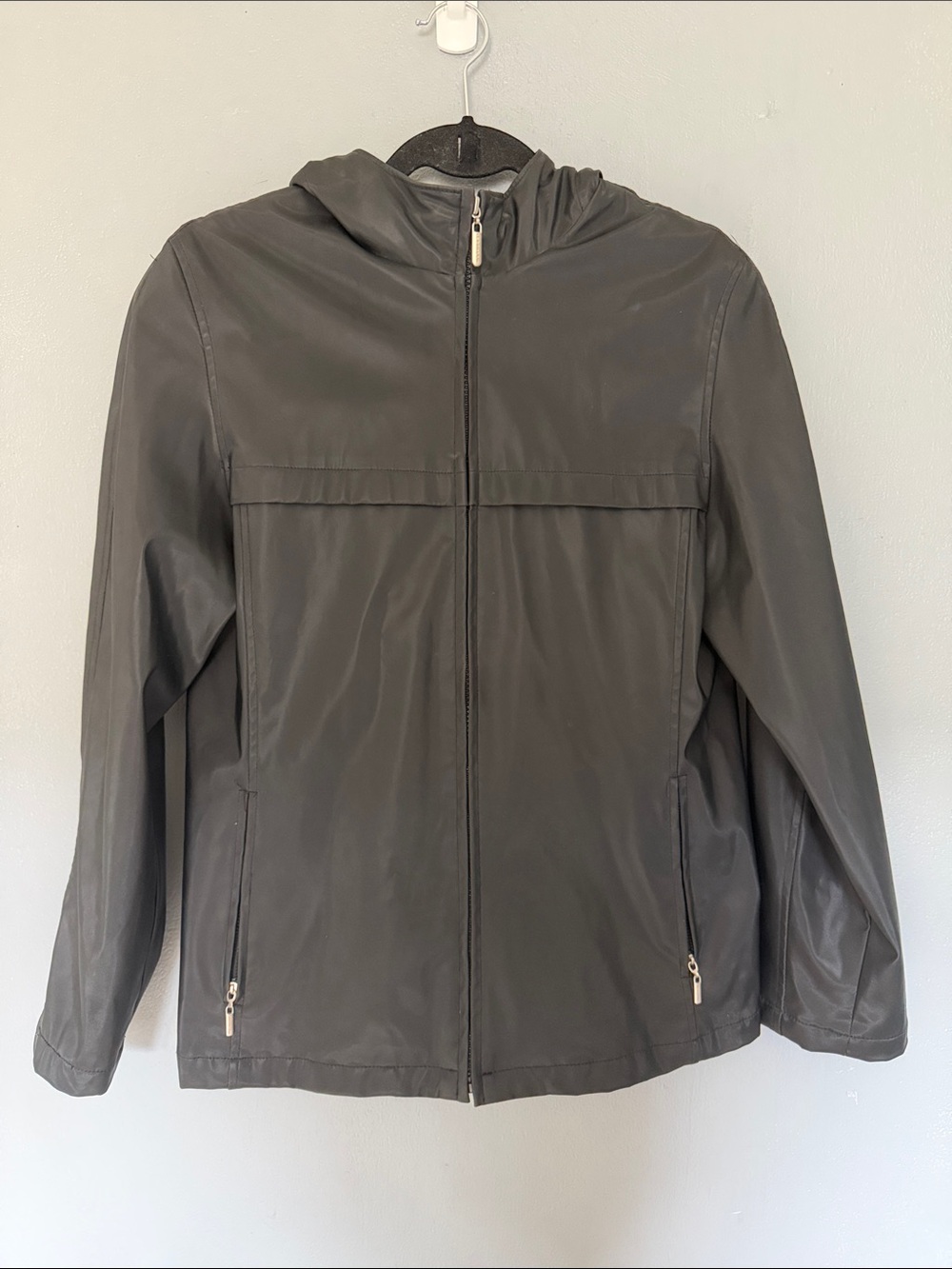 Outbrook Women’s Classic Black Hooded Zip Jacket Small 4/6